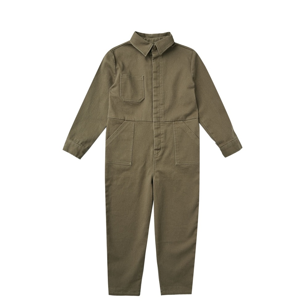 Rylee + Cru Olive Jumpsuit 4-5